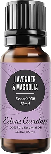 Edens Garden Mezcla de Aceite Esencial de Lavanda y Magnolia - 100% Puro Grado Premium, Sin Diluir, Natural, Terapéutico, para Aromaterapia, Lo