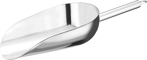 HENDI Pala para hielo, BarUp, con mango y gancho, 920 ml, 432x140x(H)75mm, acero