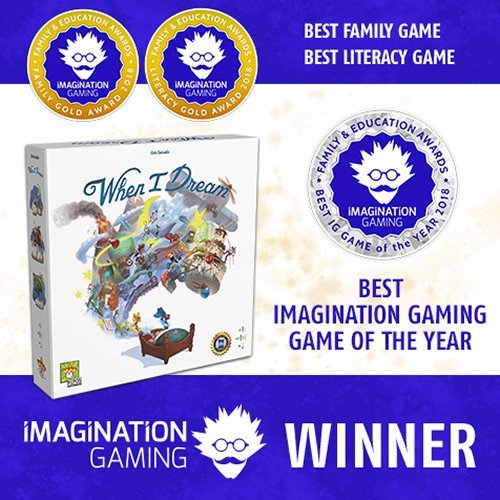 Asmodee When I Dream White, Standard #TOP6