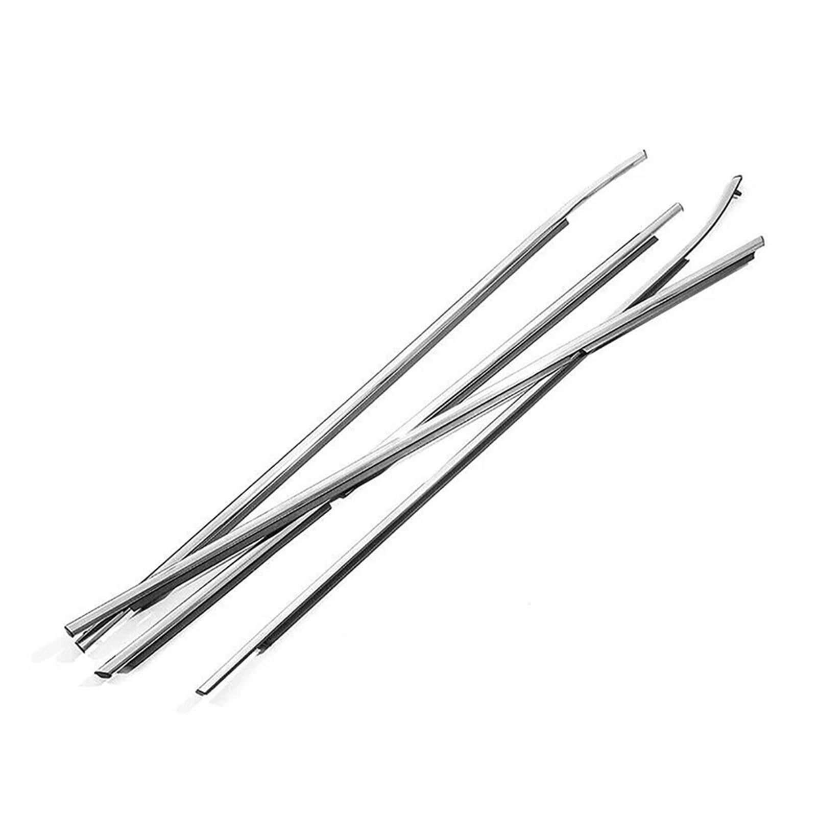 Watjcse For Camry 12 To 14 Car Side Window Weatherstrip Glass Seal Rubber Sealing Weather Strip Moulding Trim Strips Compatible With Toyota Camry 2006-2014(For Camry 12 To 14)