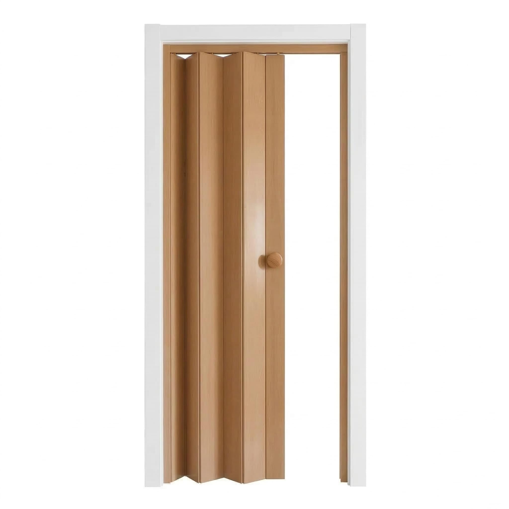 Porta a soffietto con serratura e chiave