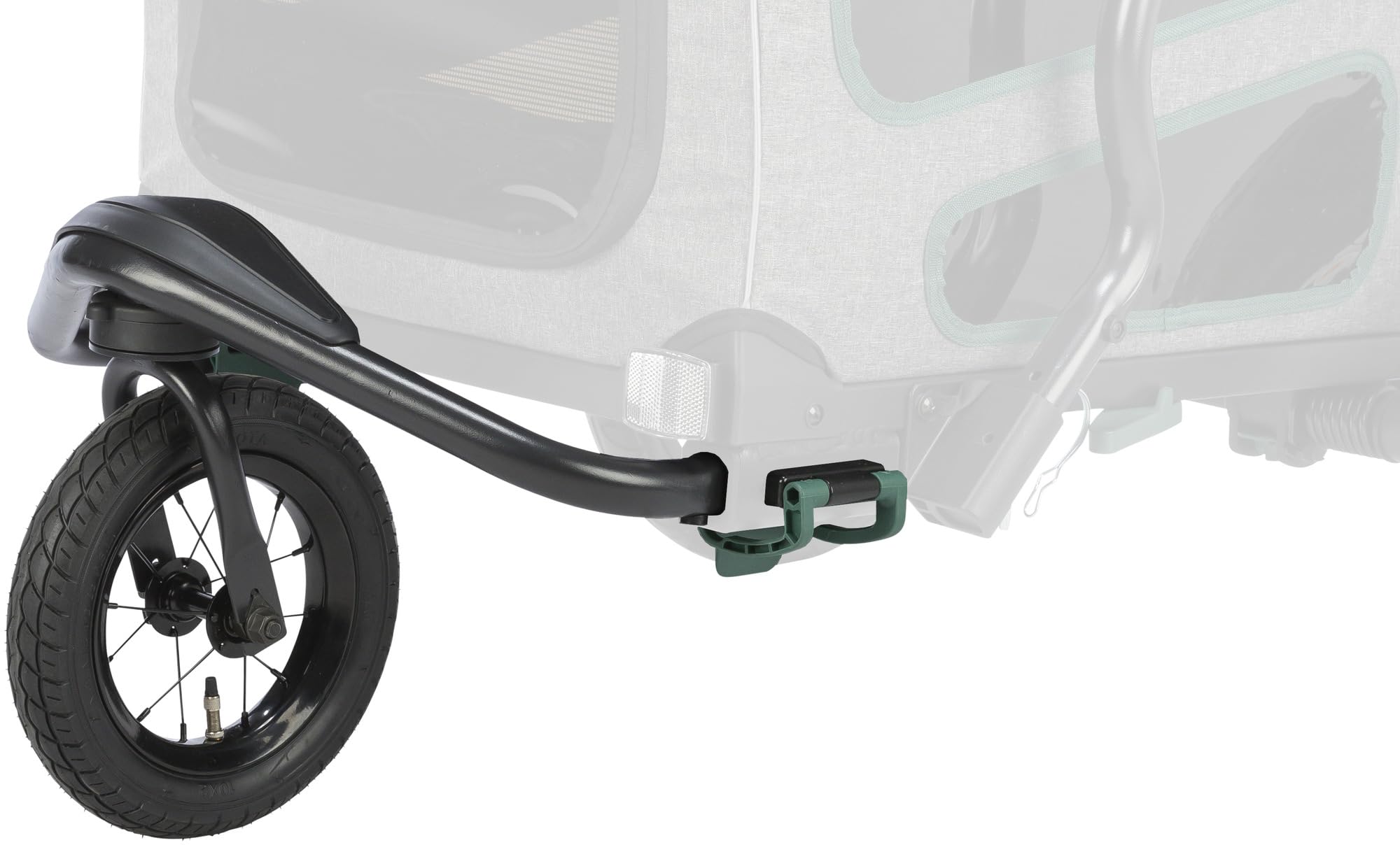 Trixie Noir Conversion Kit For Bicycle Trailer