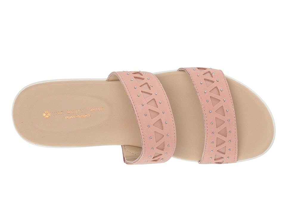 

Hush Puppies Lyricale Two-Band (Pale Peach Nubuck) Women's Sandals, Pink