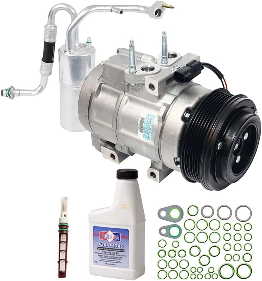 For Ford F250 F350 Super Duty OEM AC Compressor w/A/C Repair Kit - BuyAutoParts 60-83448RN NEW