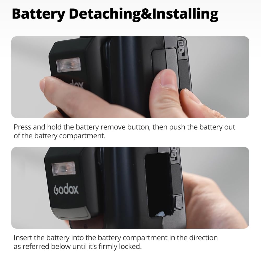 Godox VB30 Batterie Li-ion V100 V1Pro V1 PRO 7,2 V/2980 mAh pour Godox V100 V1PRO-S V1PRO-N V1PRO-C V1PRO-F V1PRO-O V1PRO Flash et V1 V860III V860III-S V860III-C V860III-C V860IIIII. I-N V86 0III-F
