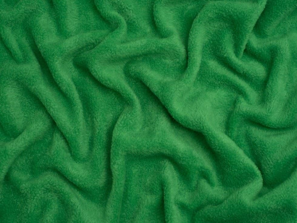 Minerva Core Range Kelly Green Polar Fleece Fabric for Dressmaking & Toy Making - 150cm Wide - per metre