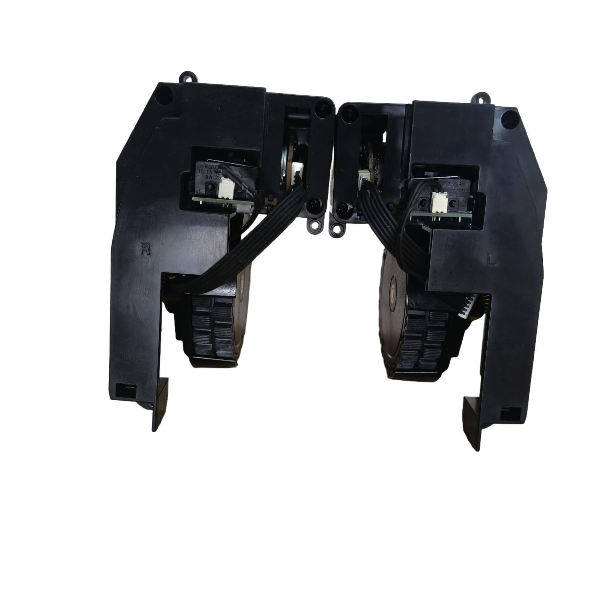 LMRXOFE Robot Vacuum Wheel Assembly,Compatible For Prosnic,M7 M8 Pro Robot Vacuum Cleaner Replament Spare Parts(M8 Pro R and L Wheel)