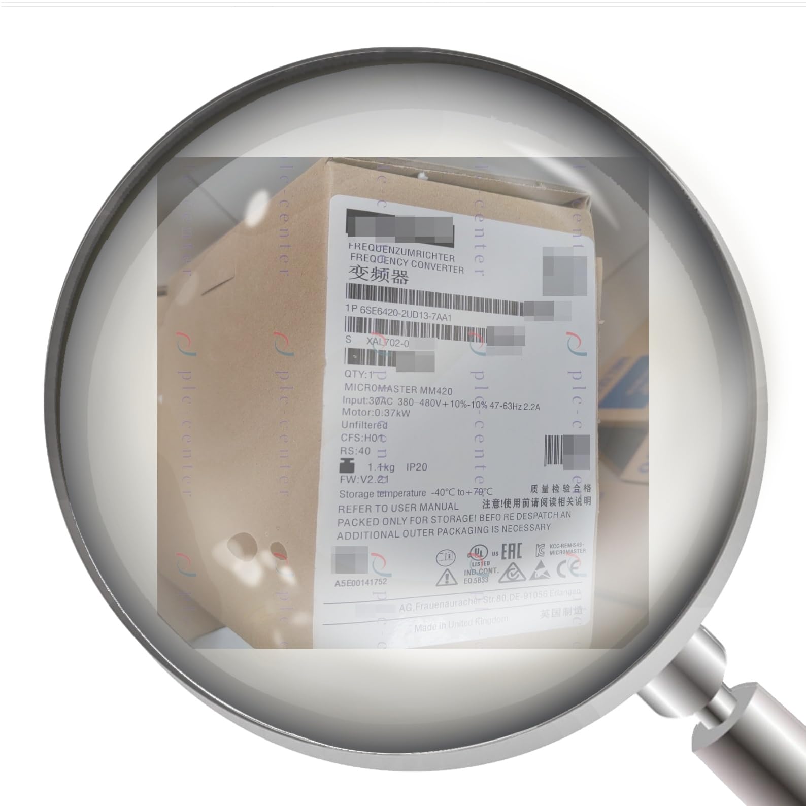 New 6SE6420-2UD13-7AA1 One-Year Warranty for Ship