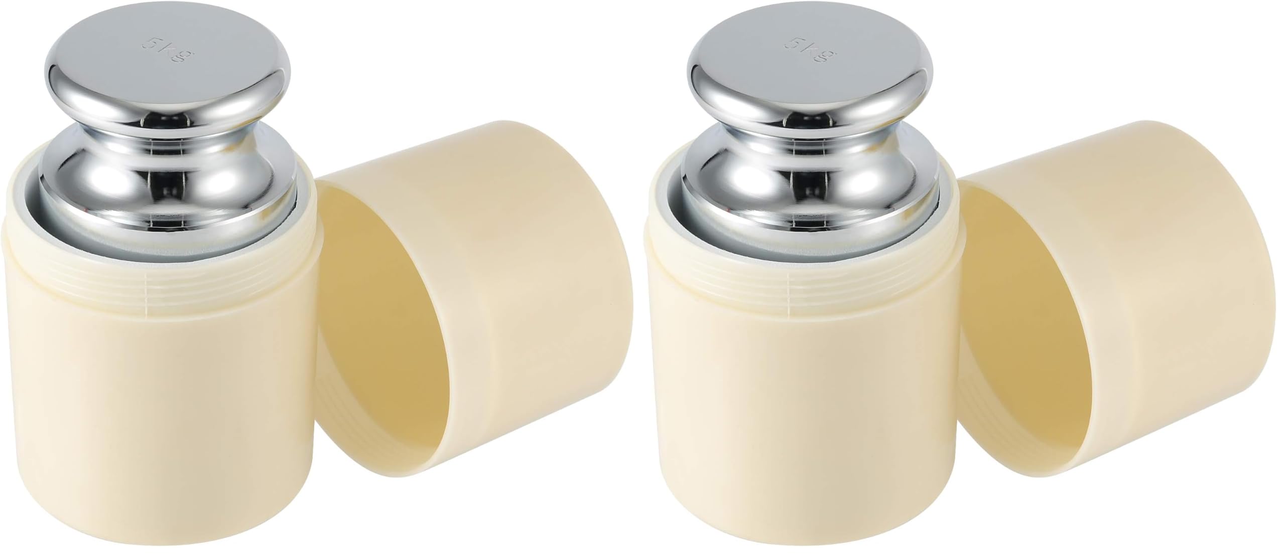 5 KG Calibration Weight, Class M1 High Precision Grade Calibration Weight for Digital Scale, Precision Steel, Chrome Finish, Silver — Amazon image 7