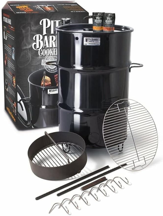 Pit Barrel Cooker Classic Package 18.5 Inch Drum Smoker