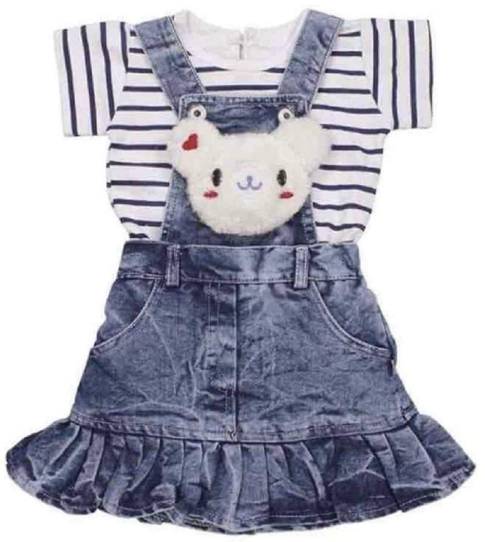 CRUNCHY NEXT GENERATION CHOICE Girl kid and Boys kid Dungaree(6 TO 9 MONTH)