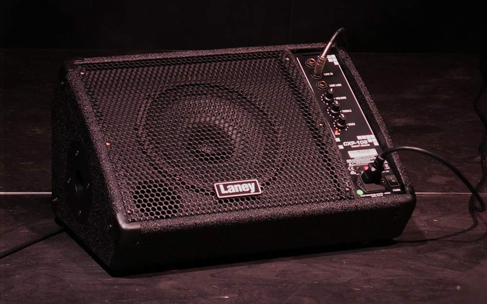 Laney CONCEPT Series CXP-108 - Active Stage Monitor - 80W - 8 inch Coaxial Woofer,Black