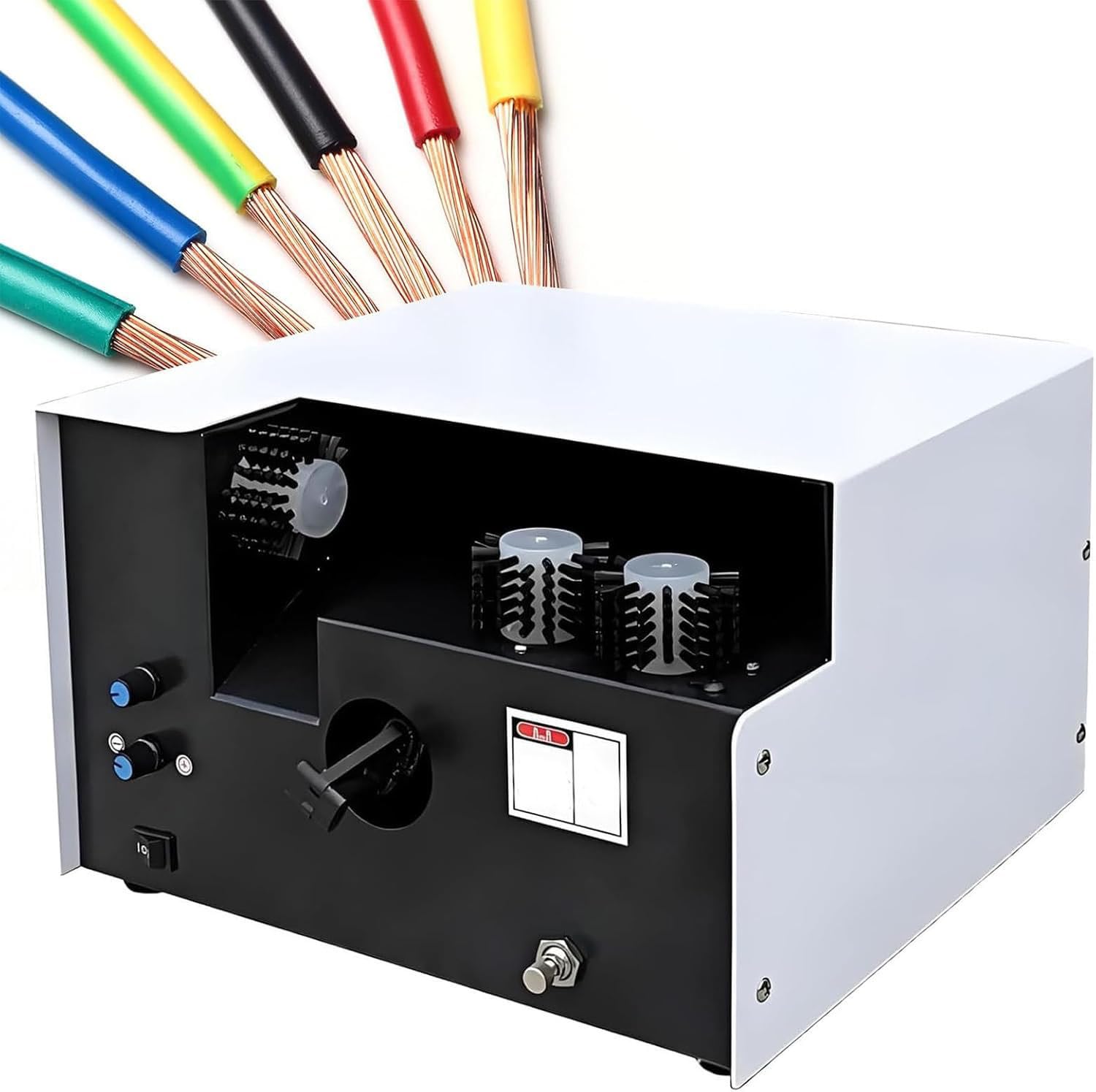 Macchina spelafili 5-60mm, spelafili pneumatica elettrica per spazzolatura separazione torsione, 110V