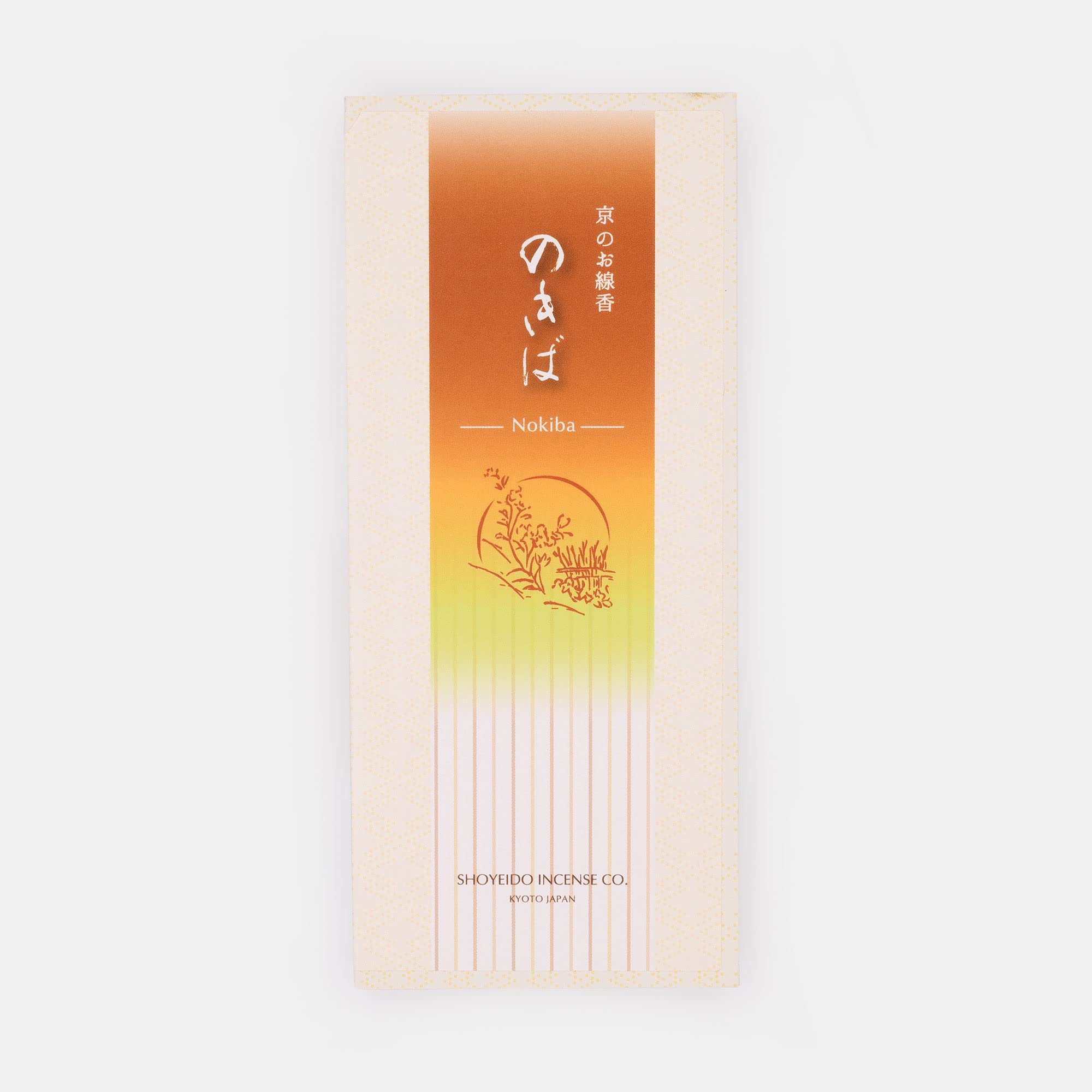 Shoyeido Nokiba Moss Garden Japanese Incense 100% Natural - 150 Sticks in Recycled-paper Box - zen minded