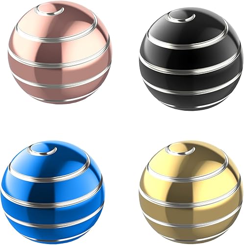 Miniatura 6 de Apqdw Juguetes de escritorio Kinetic Fidget para adultos, juguetes de escritorio giratorios cinéticos de 1.77 pulgadas para la oficina para adultos,