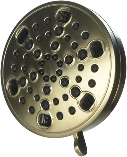 Miniatura 4 de Delta Faucet 52638-PN20-PK - Cabezal de ducha contemporáneo H2OKinetic de 5 ajustes, níquel pulido