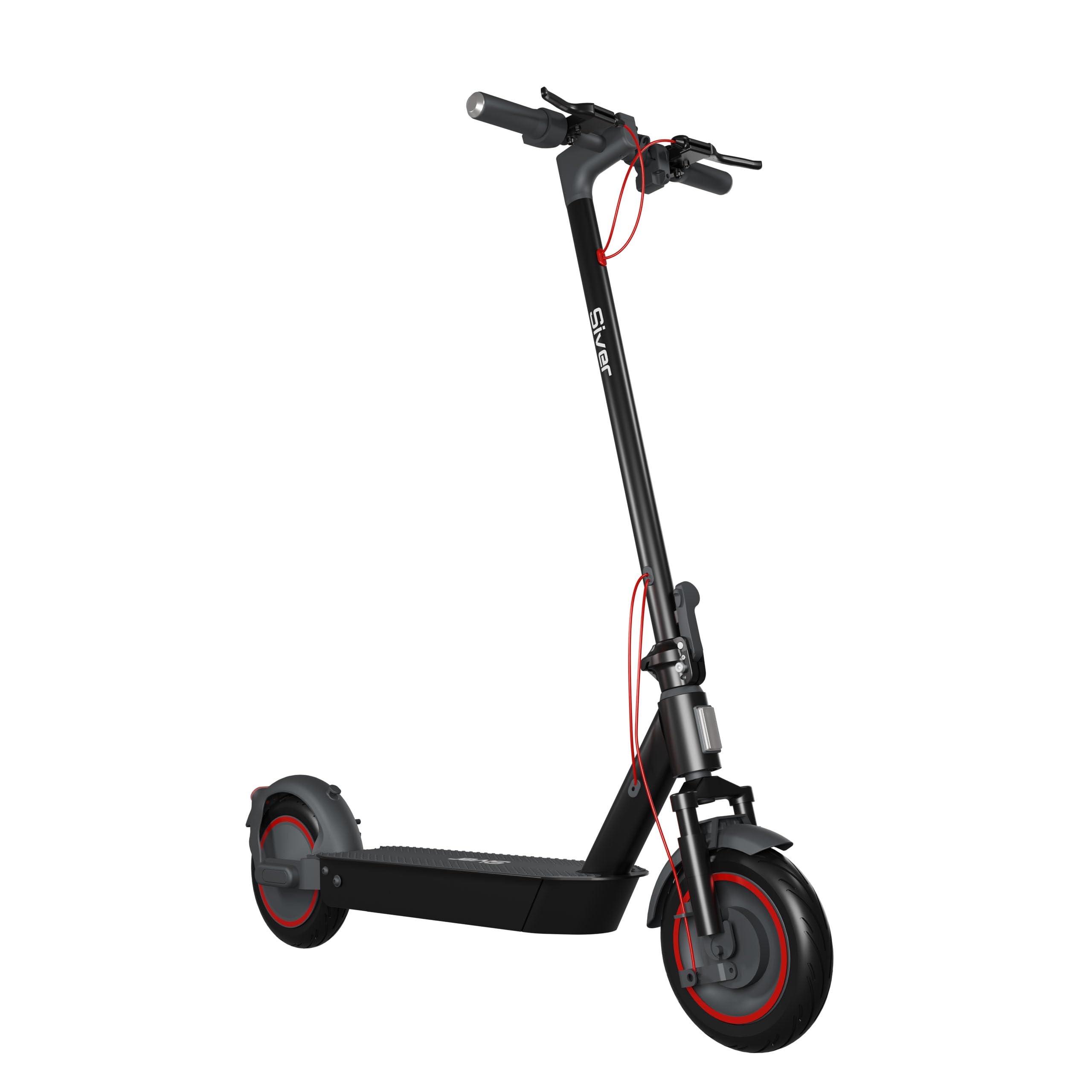 Monopattino Elettrico Silver Plus per Adulti – Fino a 65 km di Autonomia, Velocità Max 20 km/h, Ruote da 10", Display LCD, Indicatori di Direzione, Pieghevole, Mobilità Urbana