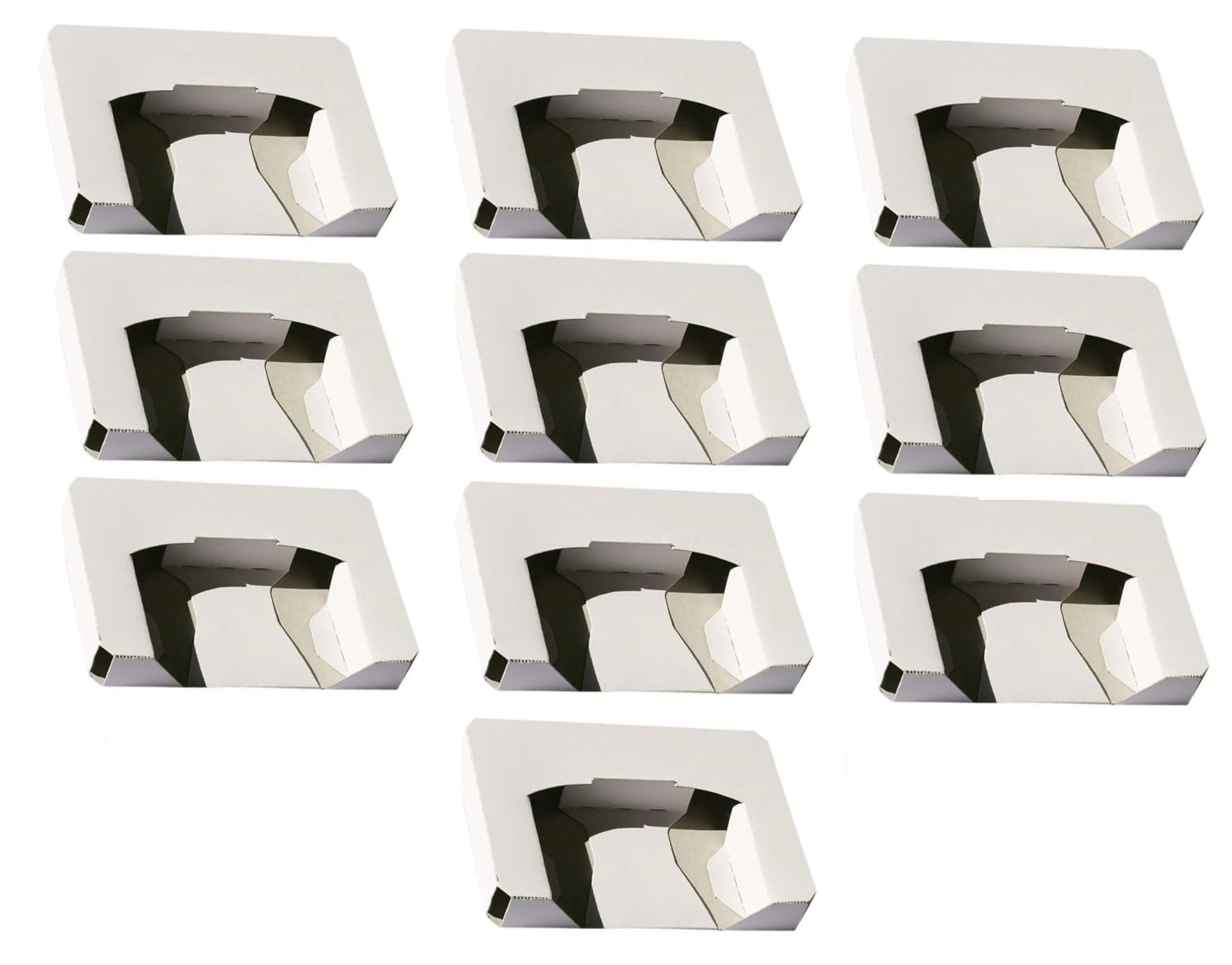 Link-e : 10 X Soporte de Cartucho de Repuesto, Inserto, Portacartuchos de Carton para Caja de Juegos Compatible con la Consola Nintendo 64 - N64
