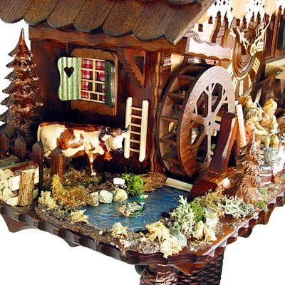 Cuckoo Clock of The Year 2011 Mill House in The Gutach Valley