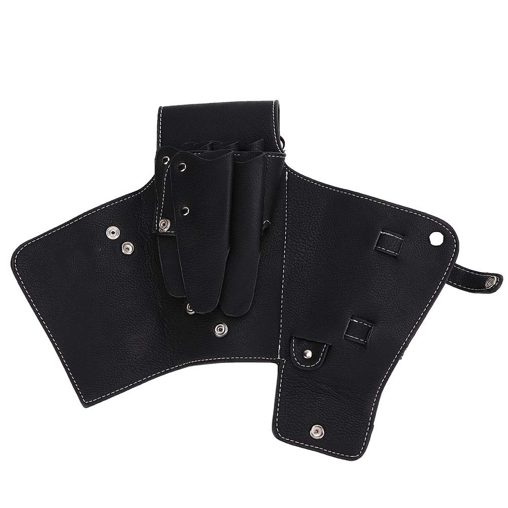 Borsa da parrucchiere, fondina a forbice con cintura per parrucchiere, parrucchiere parrucchiere barbiere forbici cesoia custodia da parrucchiere custodia, vera pelle