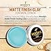 Woody's Premium Hair Clay for Men – Matte Finish, Pomade for Men Stronghold, Texturizing & Sculpting Hair Styling Clay, Flexible Control, 3.4 oz