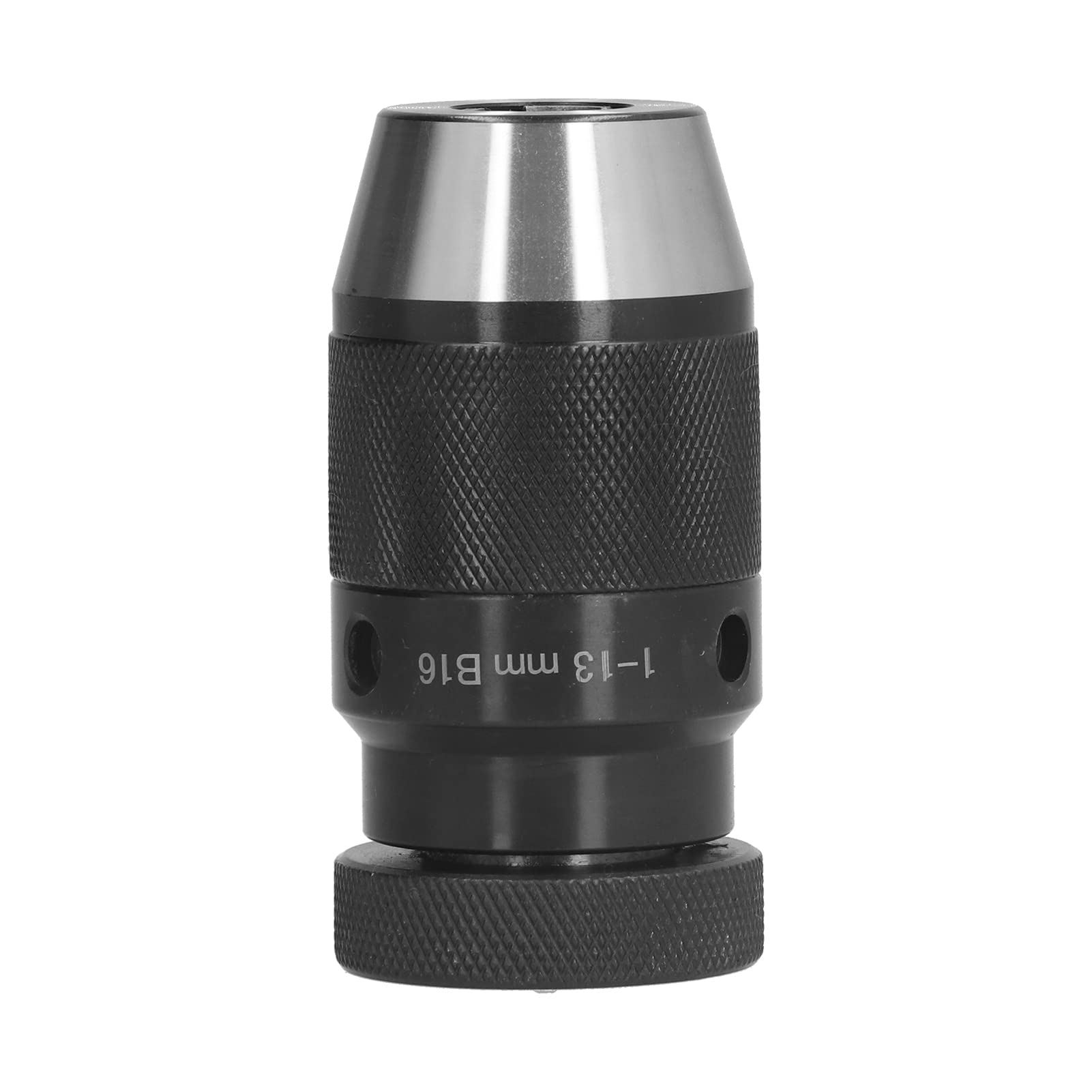 Mandrin de perceuse à verrouillage automatique en 40Cr, mandrin pour perceuse à colonne et perceuse électrique à main, plage de serrage de 1 à 13 mm avec tige filetée à dents en