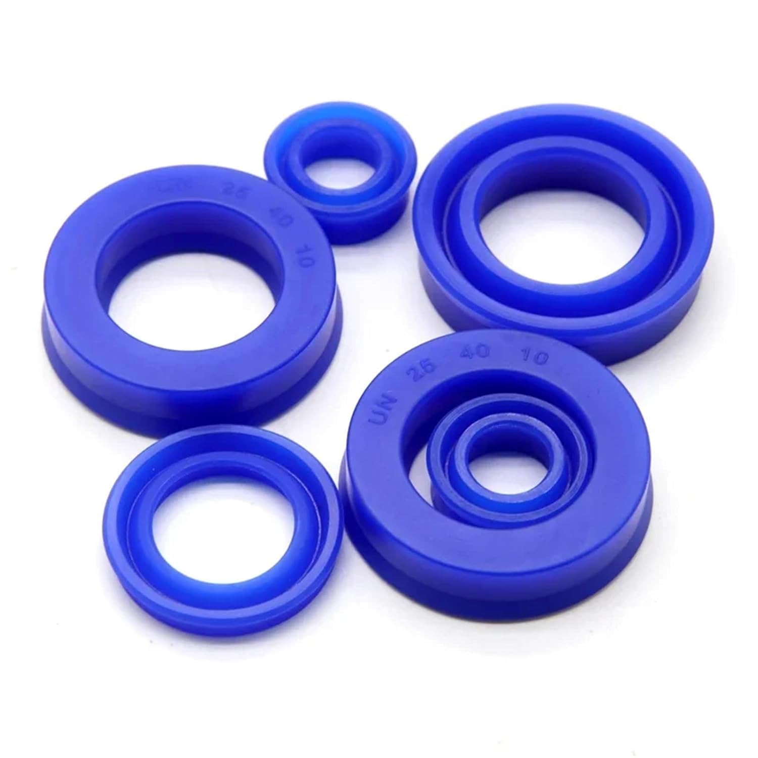 5pcs ID 8-19mm UN Radial Shaft Hydraulic Seal (IDxODxTHK) PU Single Lip U Cup Oil Seals(18x25x5mm)