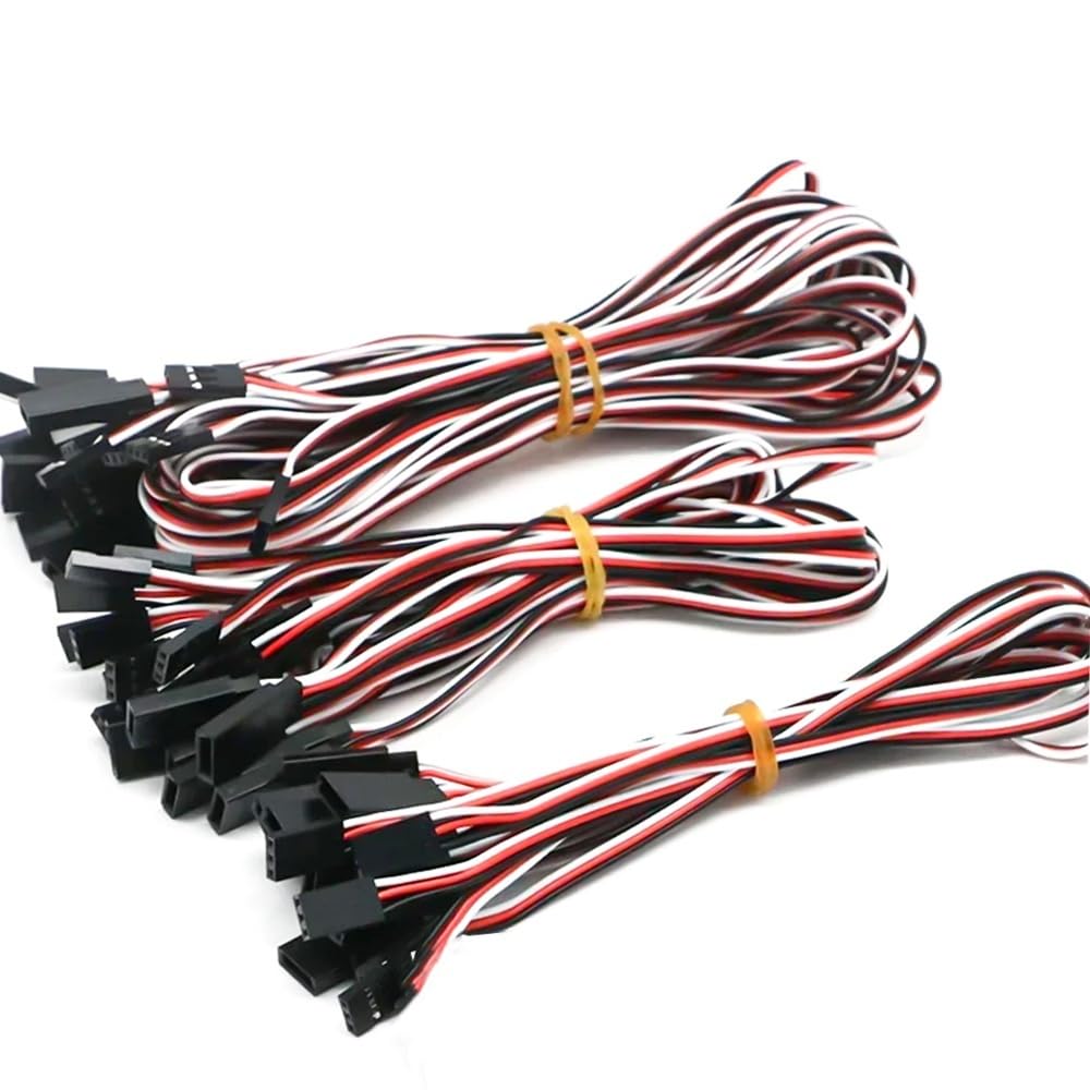 Servo Verlängerungskabel 15cm 30cm 50cm 3-Pin Kabel Stecker RC Teile