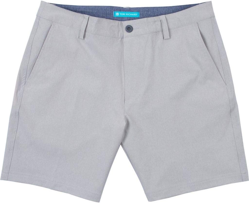 Tori Richard Mens Surf N Turf Quick Dry 8" Inseam Shorts