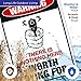 Nothing Here Worth Dying For Sign, Funny No Trespassing Sign, 10x7 Rust Free Aluminum,Weather/Fade Resistant, Easy Mounting, Indoor/Outdoor Use, Made in USA