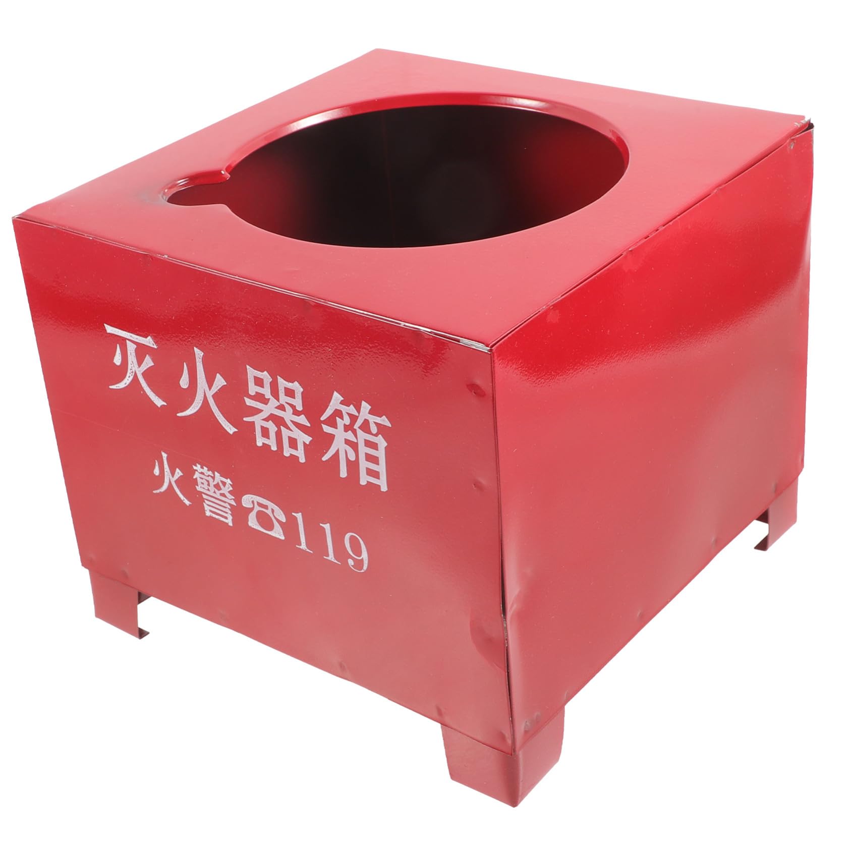 VALICLUD Soporte para Seguridad Rojo para Extintor Hierro en Incendios y 2-4kg Base Resistente Diseño Práctico Adecuado Hogar y Oficina