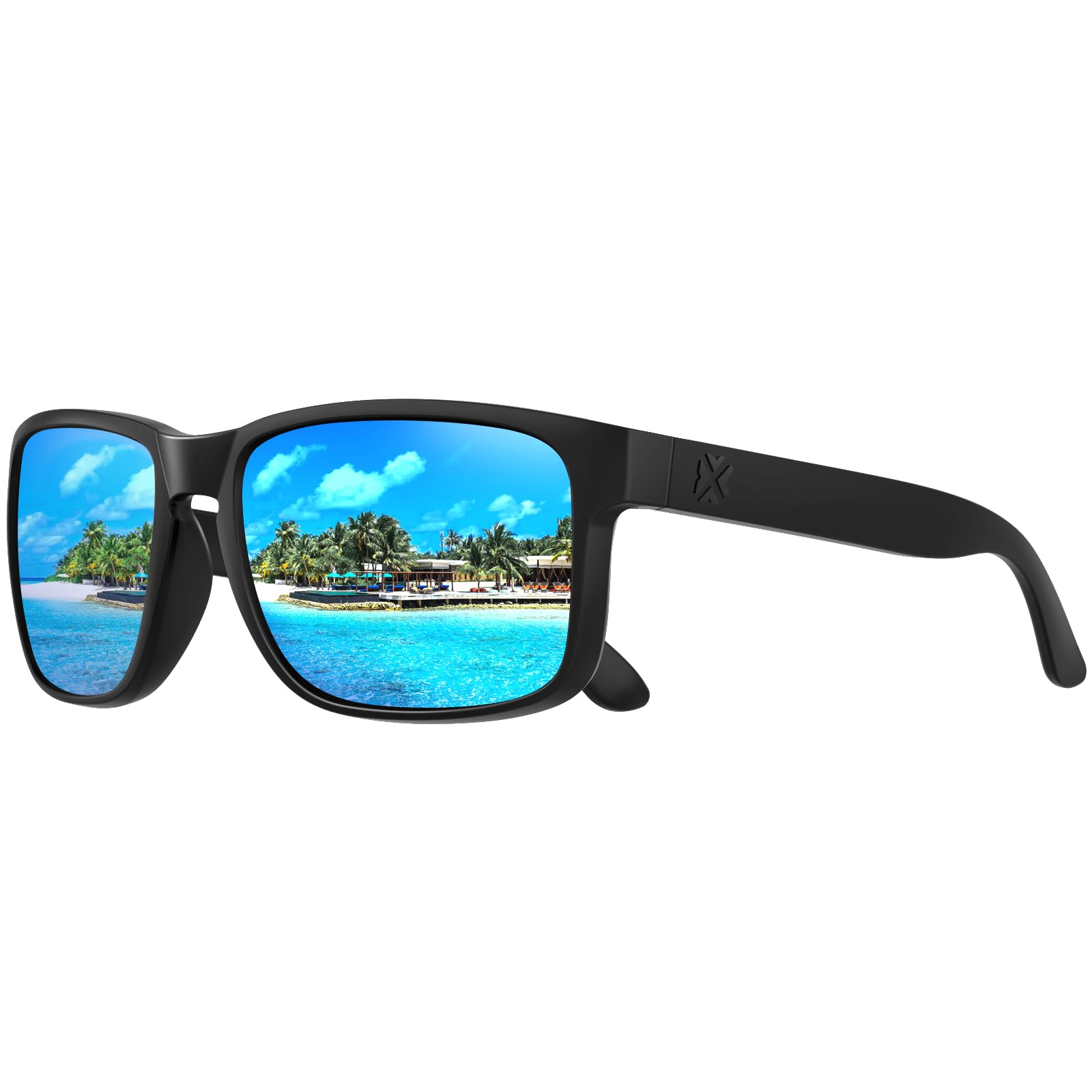 MAXJULI Polarized Sunglasses for Men and Women,UV400 Protection Sun Glasses,Ideal for Driving Cycling and Running 8120