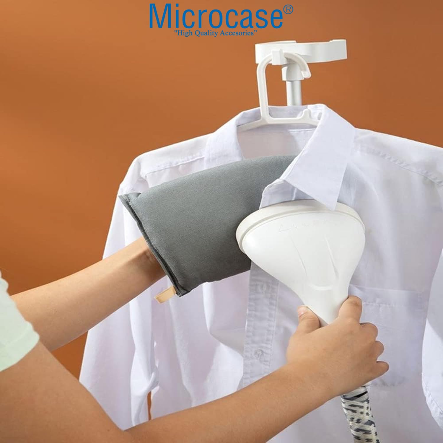 Microcase Dikey Buharlı Ütülerle Uyumlu Isıya Dayanıklı Mini El Ütüsü Pedi - AL5314