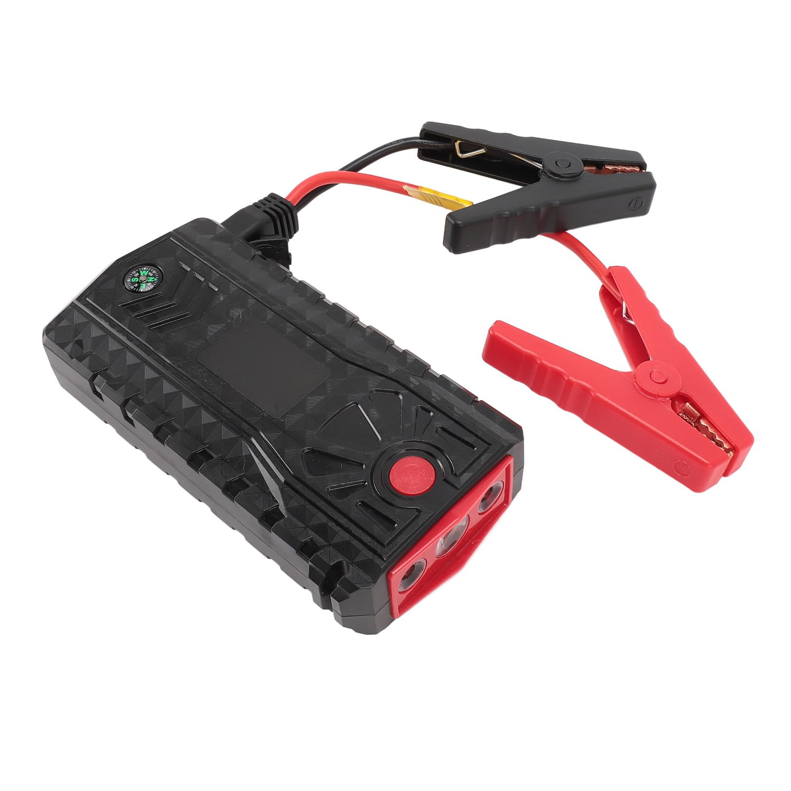 Arrancador de Batería para Automóvil, Batería de Arranque de 15000 MAh, 1000 A, con Linterna LED, Cargador de Pared y Puerto de Carga USB para Motor Derv de 7 L de Gasolina, 5,5