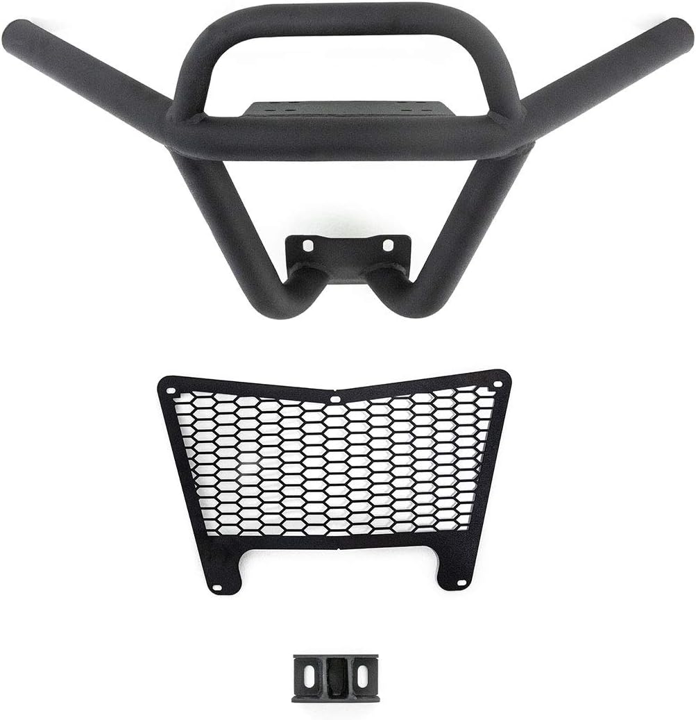 SuperATV Heavy Duty Front Brush Guard Bumper for Textron Wildcat XX (2018+), Winch Ready, See Fitment, USA Made
