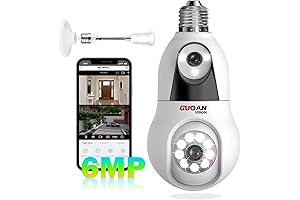 Screw in Light Bulb Security Camera