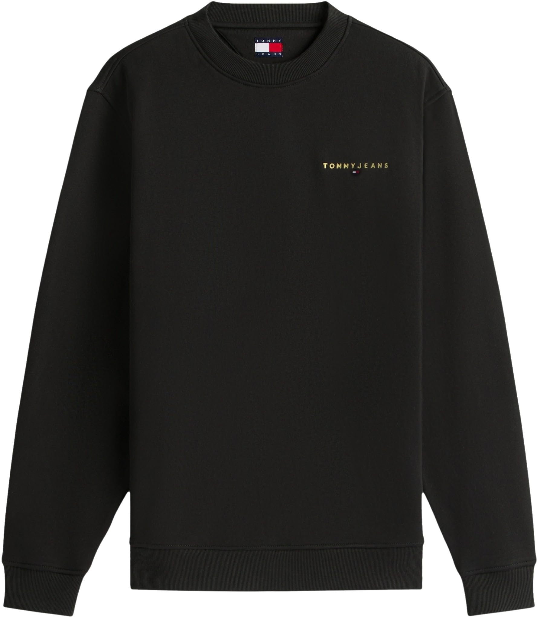 Tommy Jeans Tjm Reg Linear Crew Ext Dm0dm20249 Felpa Pullover Uomo (Pacco da 1)