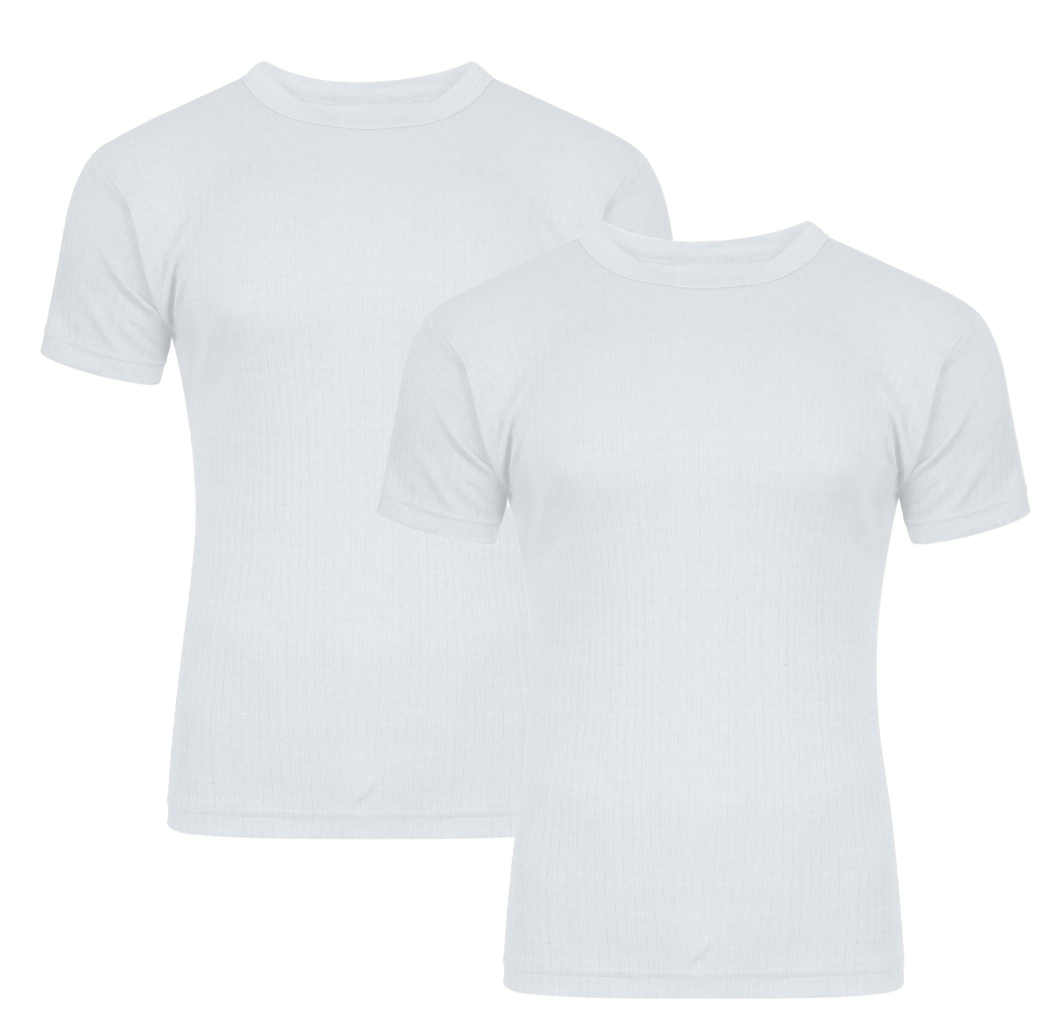 Bonjour Lot de 2 t-shirts thermiques pour homme, sous-vêtements chauds, tailles S, M, L, XL, XXL