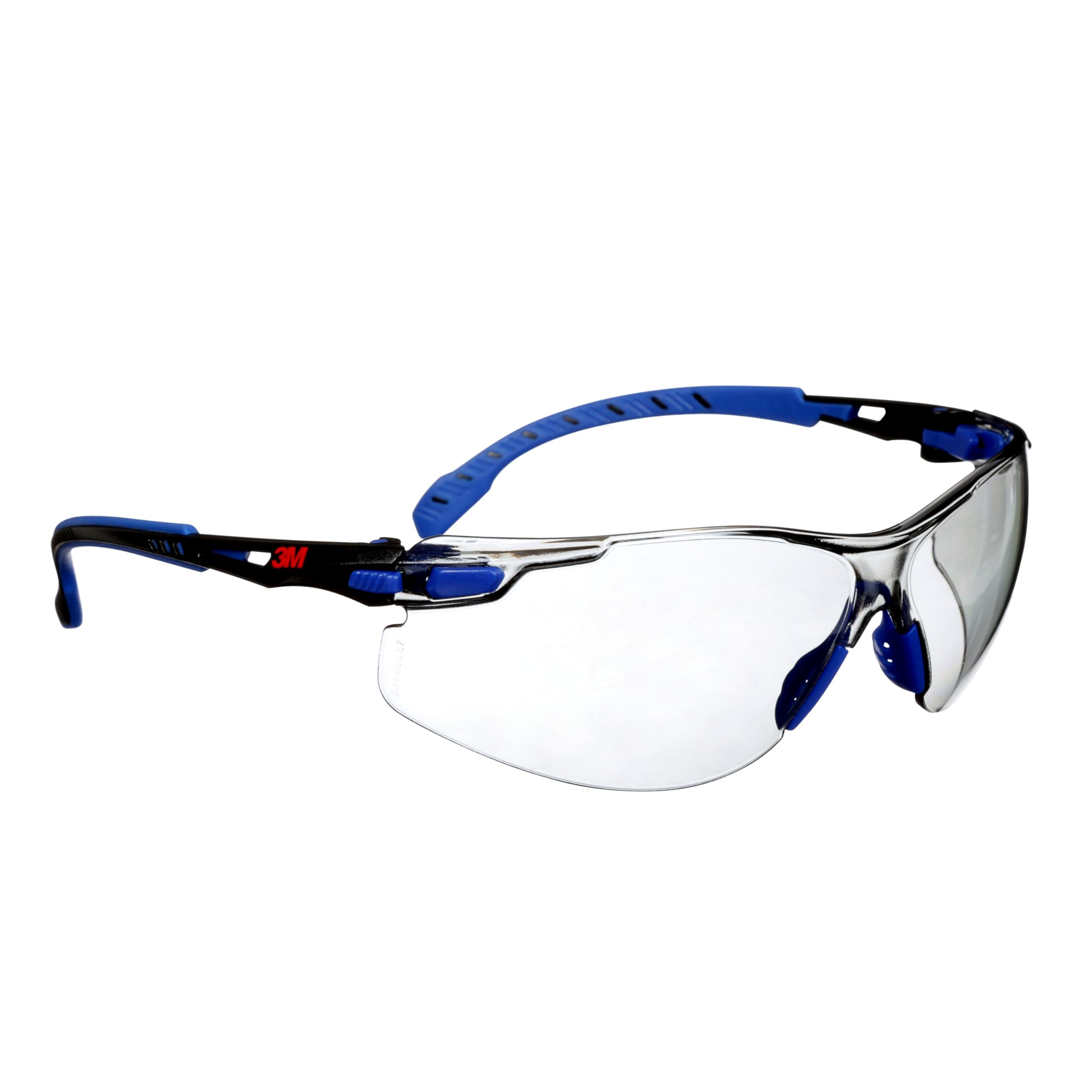 3M Solus 1000 Safety Glasses, Blue/Black Frame, S1107SGAF-EU