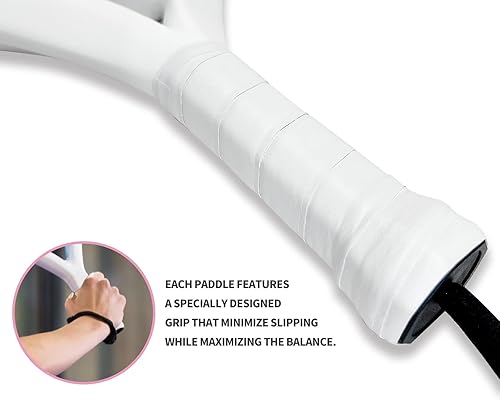 Miniatura 3 de Pala de pádel Superficie de Fibra de Carbono con núcleo de espuma EVA Memory Flex Pala de pádel ligera