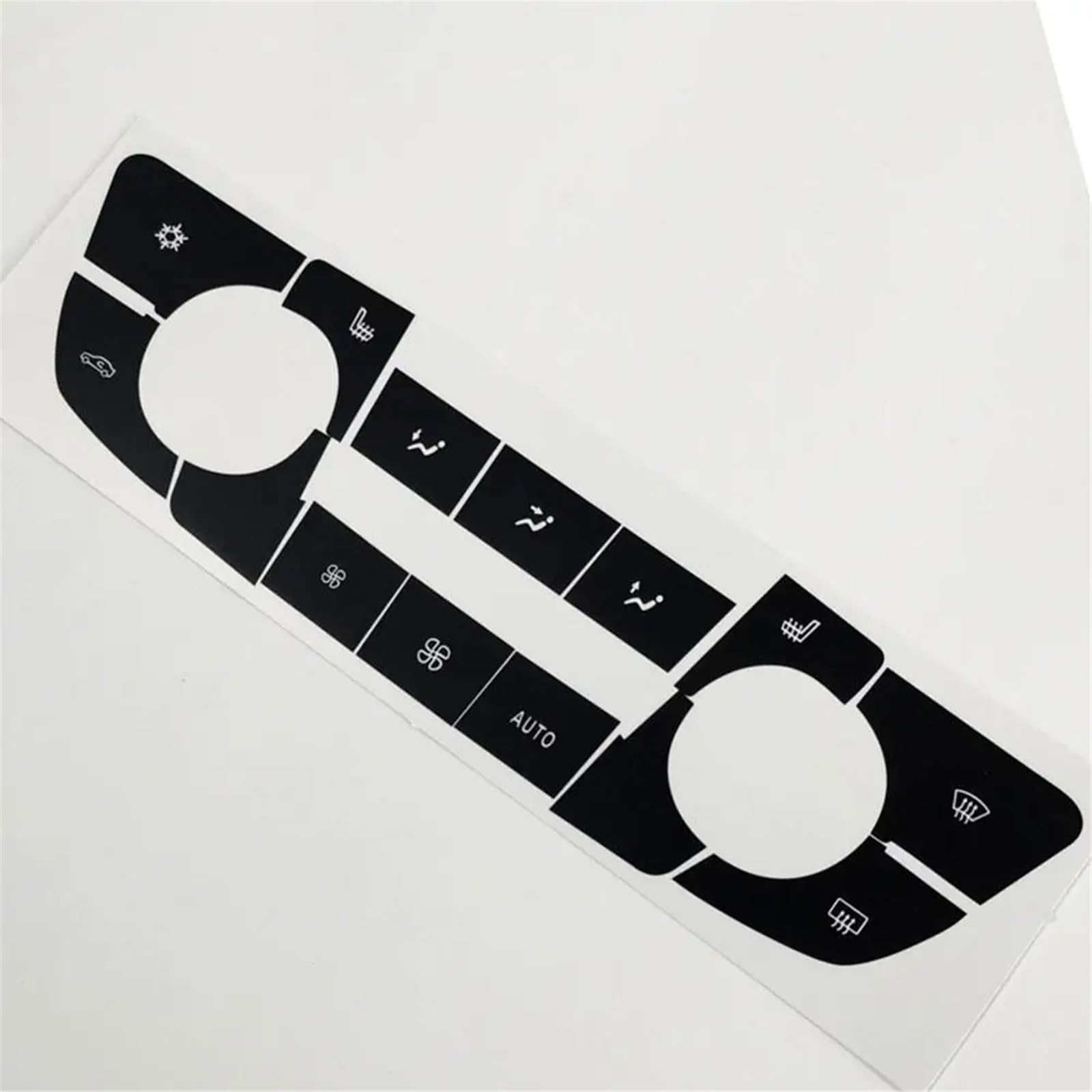 Repair Patch Compatible with Buick for Regal 2008 2009 2010 2011 2012 2013 Button Sticker Climate Air Accessories Interior Repair Cover Car Interior Button Stickers