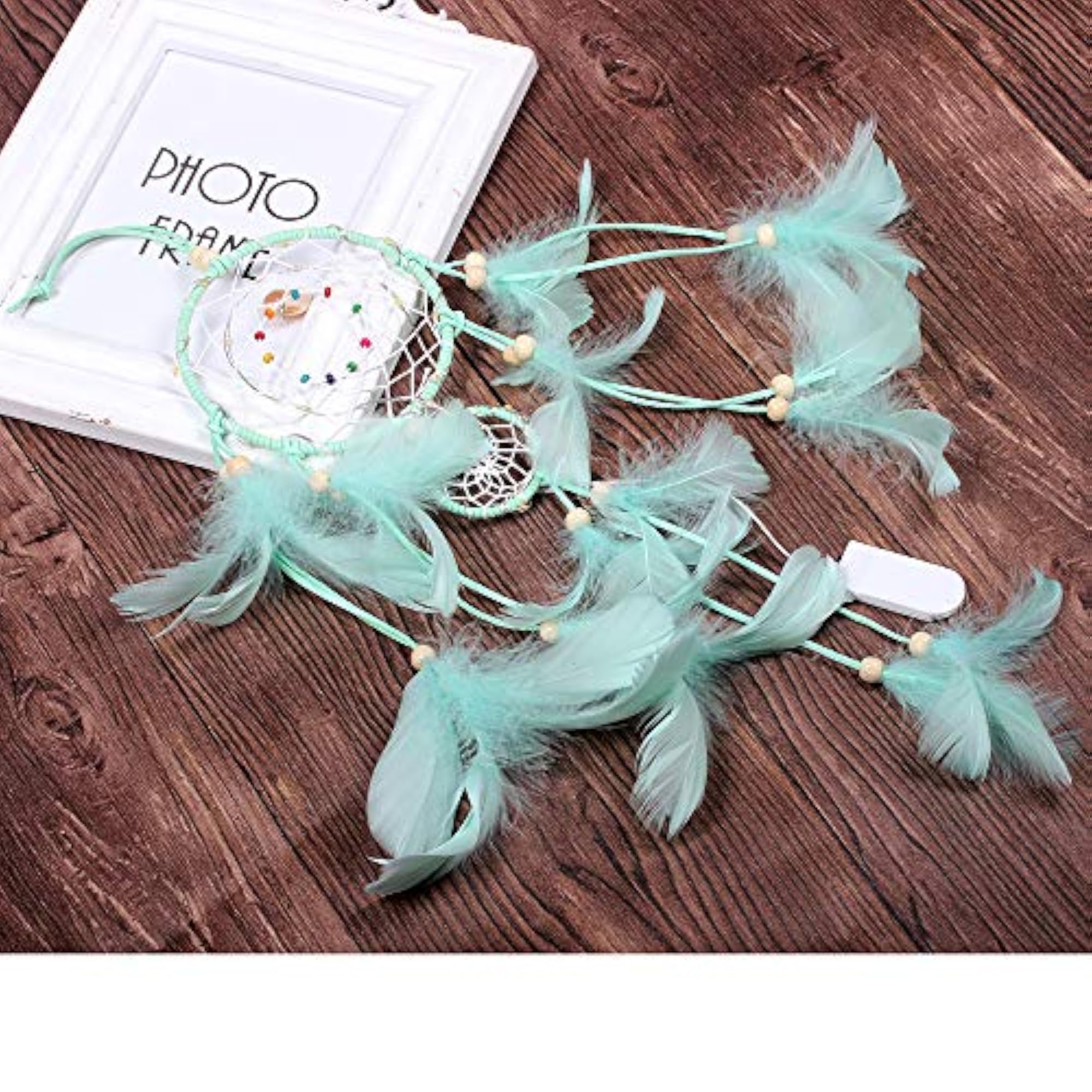 LED Dream Catcher Handmade Woven, Wall Decoration