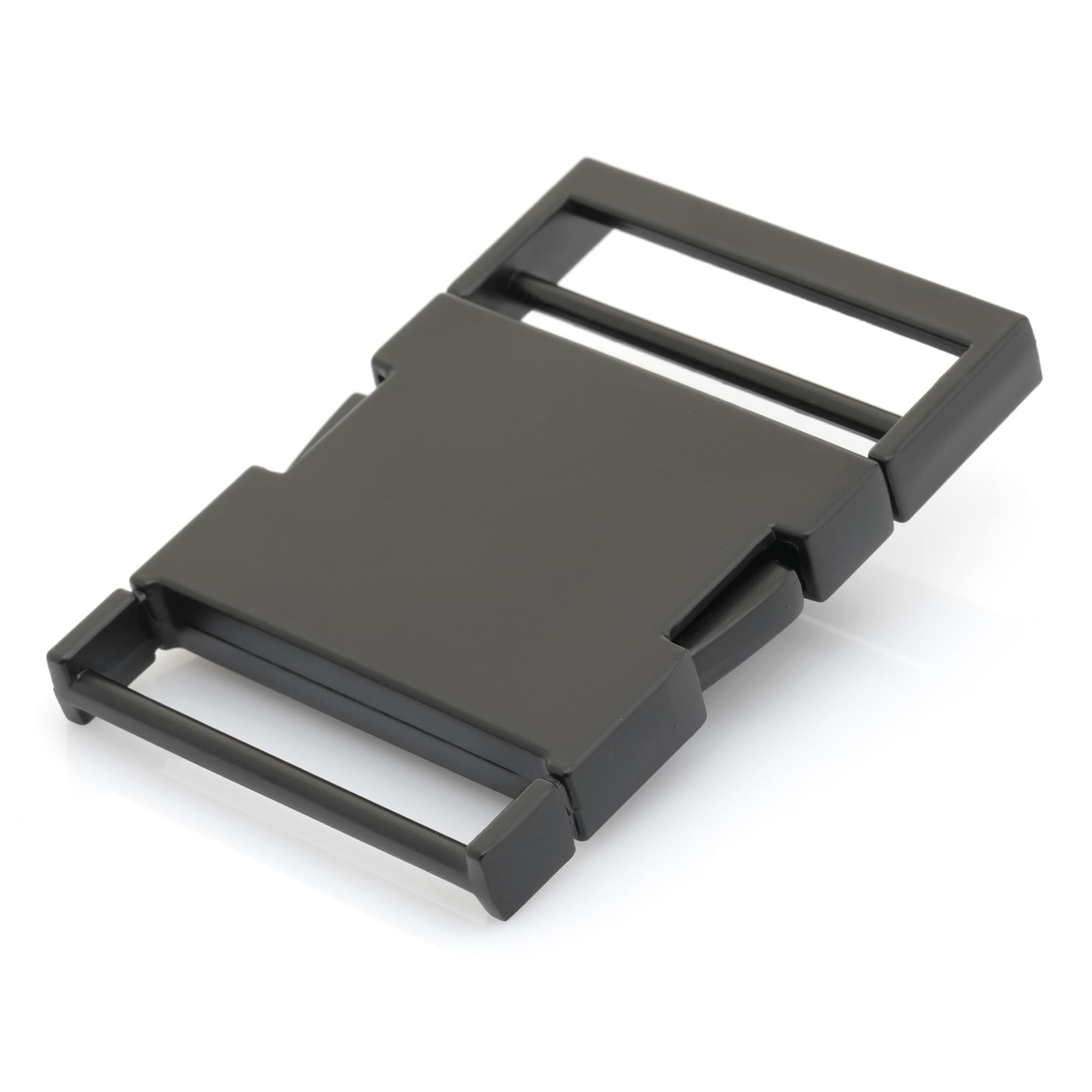 CRAFTMEMORE 2 Inches Metal Quick Side Release Buckle Quality Webbing Bag Clip Flat Lock Belt Strap Backpacks Collar