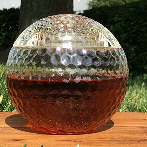 Golf Ball Liquor Decanter - Golf Gifts for Men & Women Who Love Scotch, Whiskey, Bourbon, etc. - Home Decor Golf Accessories, Gifts for Golfers (1000ml Whiskey Decanter) Golfing Gift for Men/Women