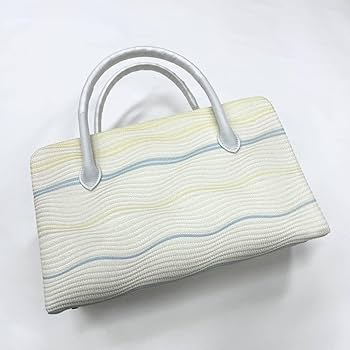 和装バッグ　利休バッグ　夏用　絽　白　新品未使用 和装バッグ 利休バッグ 夏用 絽 白 新品未使用