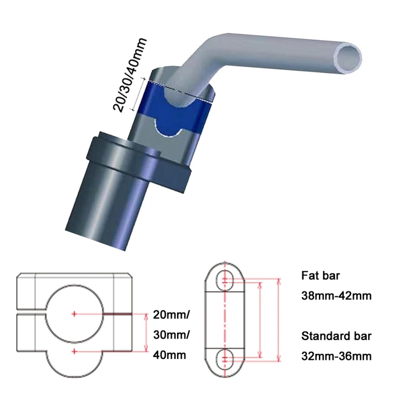 Stuurverhoger Voor G310 Voor GS F650 Voor GS G310R G310GS F650GS F650 Stuurverhoger Voor G310 Voor GS F650 Voor GS G310R G310GS F650GS F650