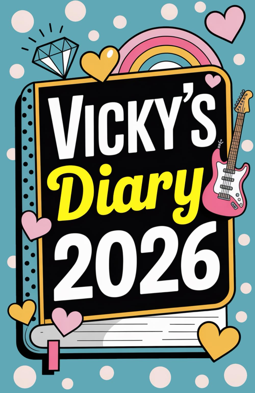 Vicky Diary: Vicky's Diary, Vicky Gift, Diary for Vicky, Vicky Christmas Gift, Vicky Birthday Present