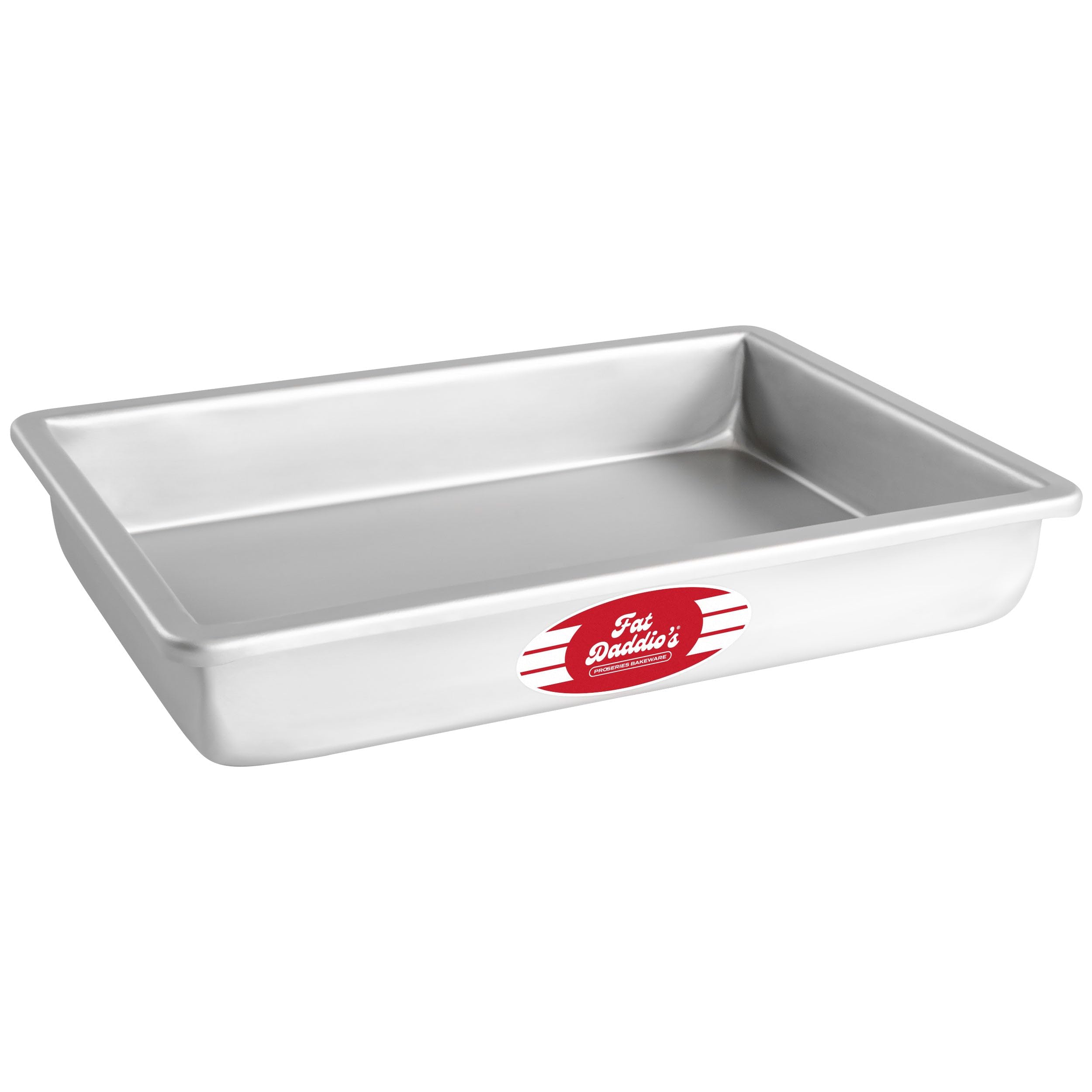 Fat Daddio's POB-8122 Sheet Cake Pan, 8 x 12 x 2 Inch
