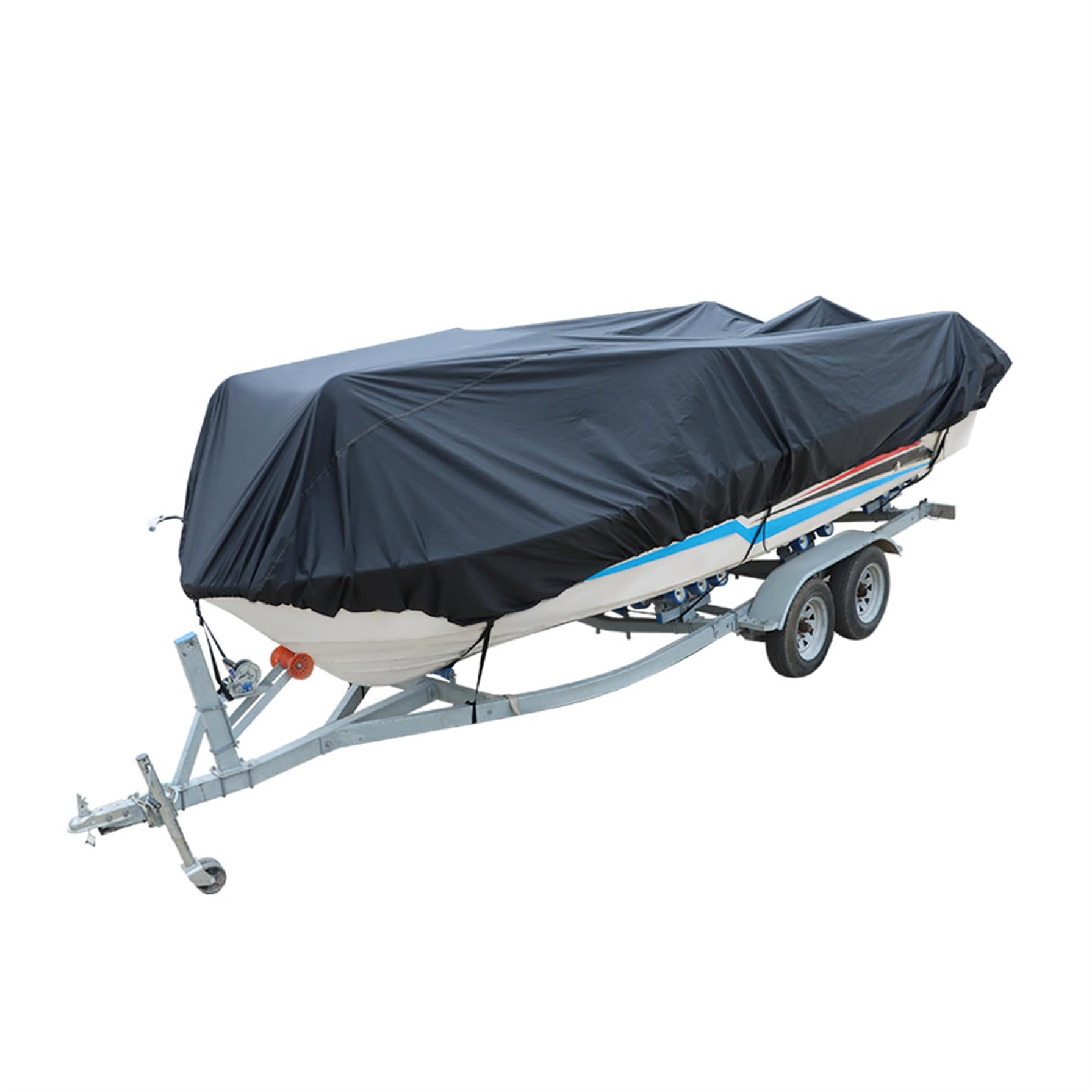 V-Hull Fish Ski I/O 17' 18' 19' Boat Trailerable Cover Color - Foto 9