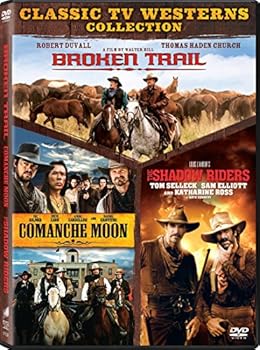 DVD Broken Trail / Comanche Moon / Shadow Riders Book